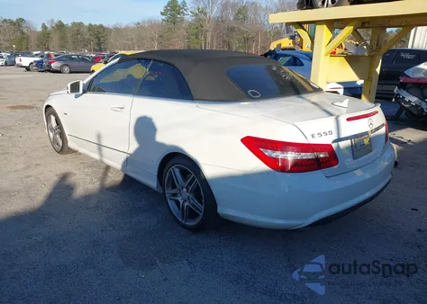 2012 Mercedes-Benz E 550 from USA, damaged, VIN WDDKK7DF0CF157853